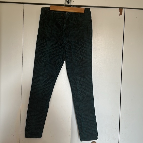 Calvin klein jeans women’s Green/black Print Pants size 8 - Picture 4 of 4